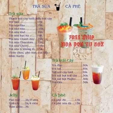 Thực đơn- Otis - Trà Sữa & Ăn Vặt