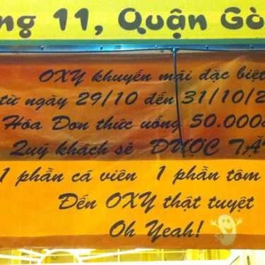 Tổng hợp- Cafe Oxy - Trà Sữa