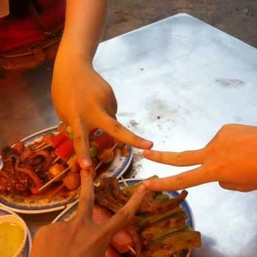 Tổng hợp- Ăn vặt Panda BBQ 2 - Xiên Nướng Đồng Giá 5000