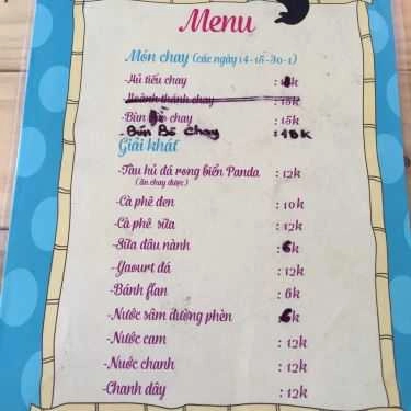 Thực đơn- Ăn vặt Panda - Food & Drink