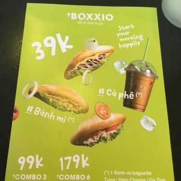 Thực đơn- Passio Coffee - 124 Khánh Hội