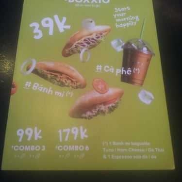 Thực đơn- Passio Coffee - 124 Khánh Hội