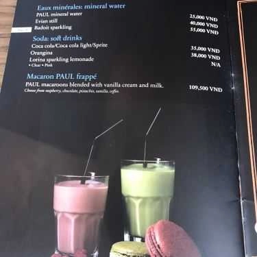 Tổng hợp- Tiệm Bánh PAUL Bakery - Saigon Centre