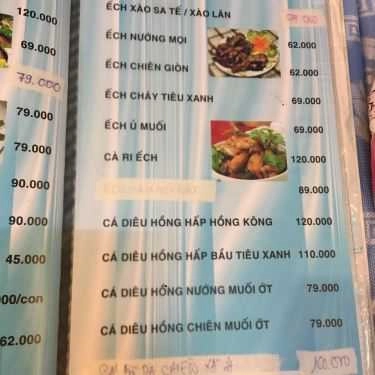 Thực đơn- Quán Nhậu Quán Pé Heo - Nhậu Bình Dân