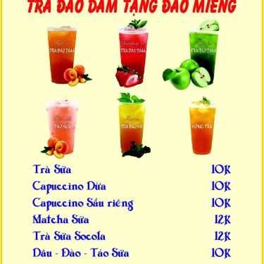 Tổng hợp- Ăn vặt Peach Tea - Trà Đào Mang Đi