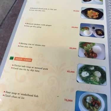 Thực đơn- Pearl Cafe - Saigon Pearl