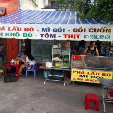 Thực đơn- Ăn vặt Phá Lấu Bò, Mì Gói & Gỏi Cuốn