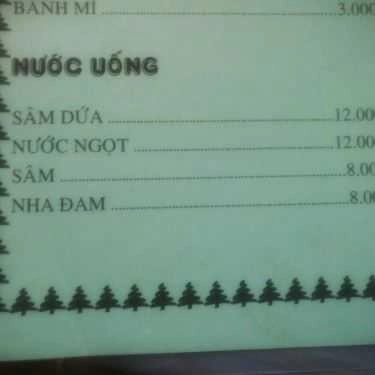Thực đơn- Ăn vặt Phá Lấu Dì Mười