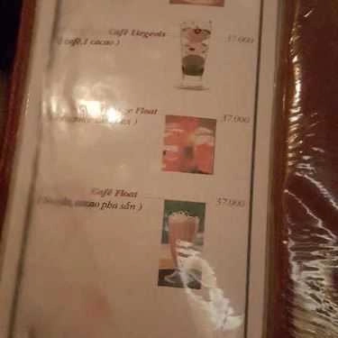 Thực đơn- Phố Xưa Cafe