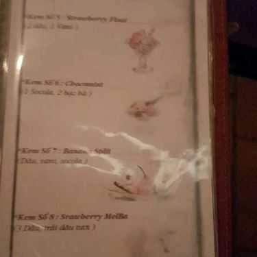 Thực đơn- Phố Xưa Cafe
