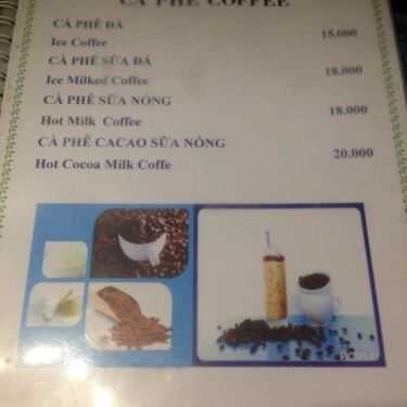 Thực đơn- Phoenix Cafe - Centre Mall