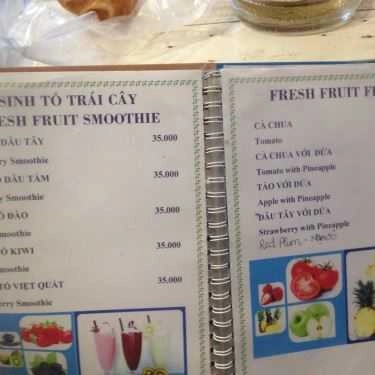 Thực đơn- Phoenix Cafe - Centre Mall