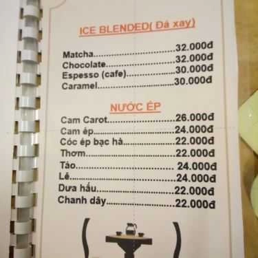 Thực đơn- Phúc An Coffee & Drinks
