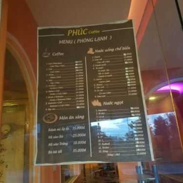 Tổng hợp- Phúc Coffee - Đồng Văn Cống