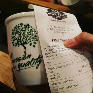Tổng hợp- Phúc Long Coffee & Tea House - AEON Mall Bình Tân