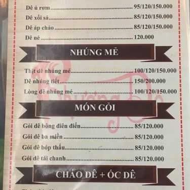 Tổng hợp- Quán Nhậu Phương Dê - Quán Lẩu Dê