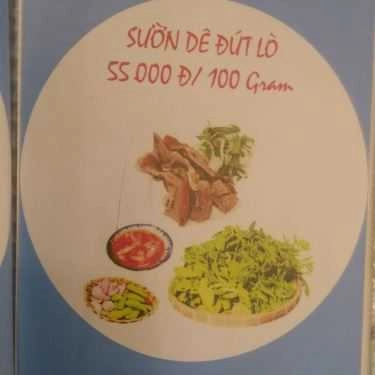 Thực đơn- Phương Dê - Quán Nhậu Bình Dân