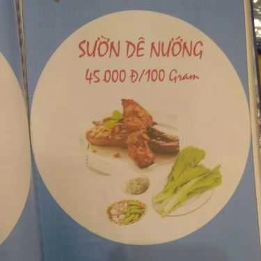 Thực đơn- Phương Dê - Quán Nhậu Bình Dân
