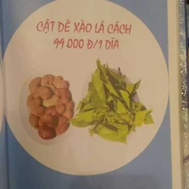 Thực đơn- Phương Dê - Quán Nhậu Bình Dân