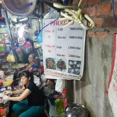 Thực đơn- Ăn vặt Phượng - Trứng Vịt Lộn