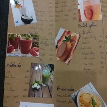 Thực đơn- Cafe Phượt Quán - D2