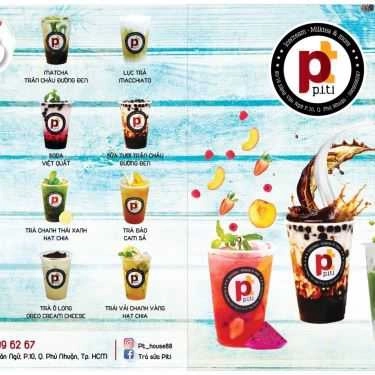 Thực đơn- Cafe Piti House - Ice Cream & Milk Tea
