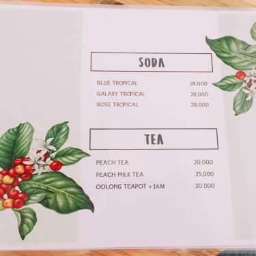 Thực đơn- Pure Coffee 3 - Đường A8