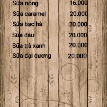 Thực đơn- Cafe Py-An - Trà Sữa & Ăn Vặt