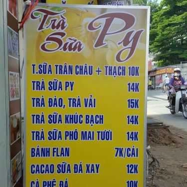 Thực đơn- Ăn vặt Py - Quán Trà Sữa - Huỳnh Khương An