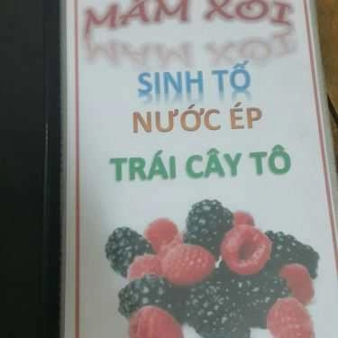 Thực đơn- Cafe Quả Mâm Xôi - Quán Sinh Tố