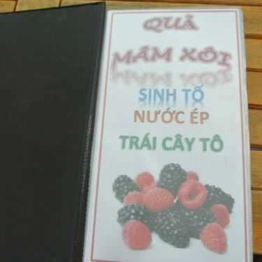 Thực đơn- Cafe Quả Mâm Xôi - Quán Sinh Tố