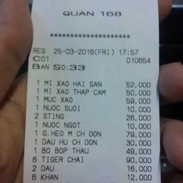 Tổng hợp- Quán Nhậu Quán Ăn Gia Đình 168
