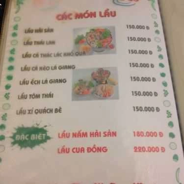 Thực đơn- Quán 39 - Quán Nhậu