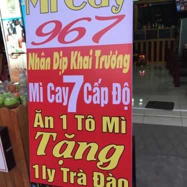 Thực đơn- Cafe Quán 967 - Trà Sữa
