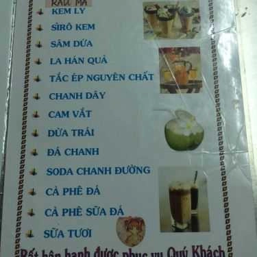 Thực đơn- Ăn vặt Quán Ăn Vạn Thành - Nguyễn Thị Minh Khai