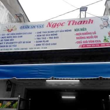 Thực đơn- Quán Ăn Vặt Ngọc Thanh