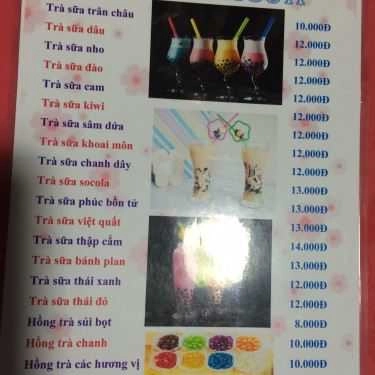 Thực đơn- Khu Ăn Vặt Giáo Xứ Lạc Quang - Trường Chinh