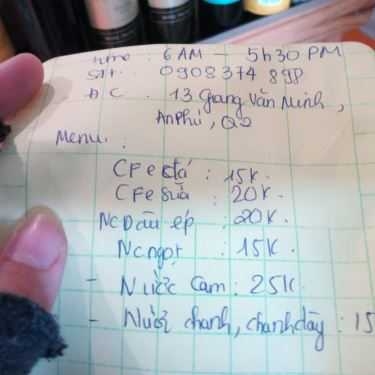 Thực đơn- Wine & Beer - Coffee & Nước Ép