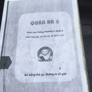 Tổng hợp- Quán Bà Tám - Ăn Vặt