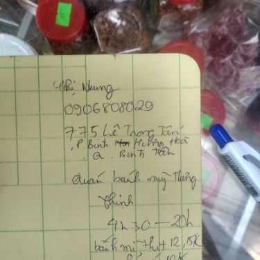 Tổng hợp- Tiệm Bánh Bánh Mì Hưng Thịnh - Lê Trọng Tấn