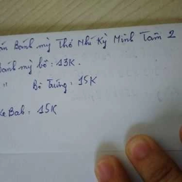 Tổng hợp- Ăn vặt Minh Tâm 2 - Bánh Mì Kebab