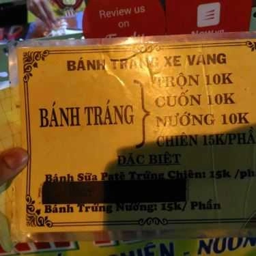 Thực đơn- Ăn vặt Chị Xuân - Bánh Tráng Trộn & Bánh Trứng Chiên