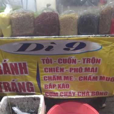 Thực đơn- Ăn vặt Quán Bánh Tráng Dì 9