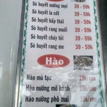 Thực đơn- Quán Nhậu Quán Bảo Gà 2 - Quán Ăn Gia Đình