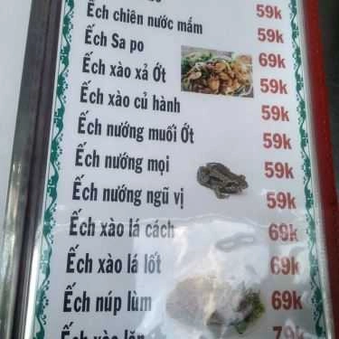 Thực đơn- Quán Nhậu Quán Bảo Gà 2 - Quán Ăn Gia Đình