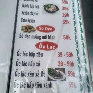 Thực đơn- Quán Nhậu Quán Bảo Gà 2 - Quán Ăn Gia Đình