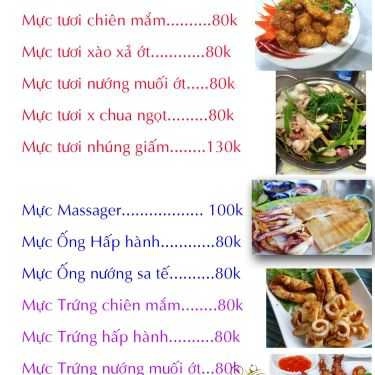 Thực đơn- Quán Nhậu Quán Bia Sệt 65 - Lẩu Cua & Cua Hấp