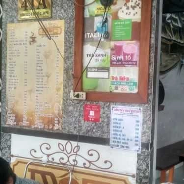 Thực đơn- Mộc Coffee - Đường DC 13