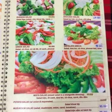Thực đơn- Quán Ăn Quán Chay An Lạc - Phạm Ngũ Lão