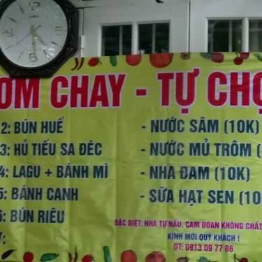 Thực đơn- Quán Ăn Quán Chay Ấp Bắc